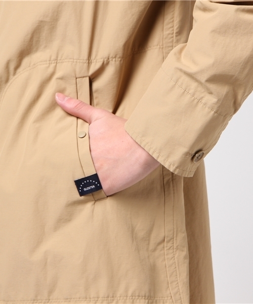 GLOSTER（グロスター）の「N/C　ステンカラーコート（ステンカラーコート・メンズ・ベージュ/ネイビー・S/M/L/XL）」の10枚目の写真