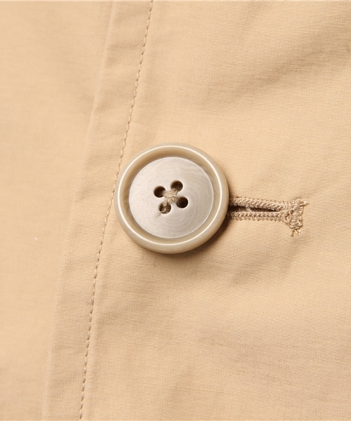 GLOSTER（グロスター）の「N/C　ステンカラーコート（ステンカラーコート・メンズ・ベージュ/ネイビー・S/M/L/XL）」の4枚目の写真