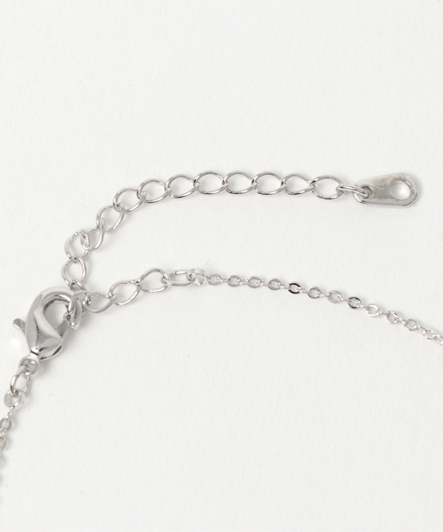 fifth（フィフス）の「スクエアバーネックレス（ネックレス・レディース・シルバー・FREE）」の4枚目の写真