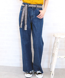 N.（N. Natural Beauty Basic） | ◆ベーシックワイドデニム(デニムパンツ)