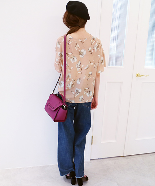 N.（N. Natural Beauty Basic）（エヌエヌナチュラルビューティーベーシック）の「◆ベーシックワイドデニム（デニムパンツ・レディース・ネイビー・MEDIUM/SMALL）」の11枚目の写真