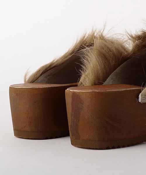 BOSABO（ボサボ）の「＜BOSABO＞ロングヘアーサボ ◇（サンダル）」 - WEAR