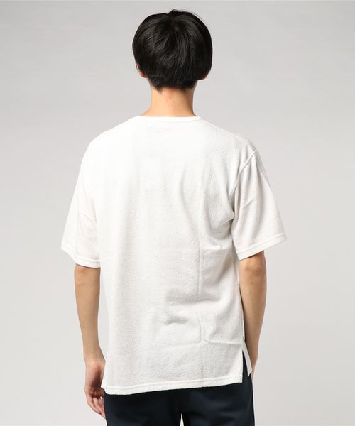 FACTOTUM（ファクトタム）の「【VALLIS】ブークレ天竺クルーネックS/S（Tシャツ/カットソー・メンズ・ホワイト・48）」の3枚目の写真