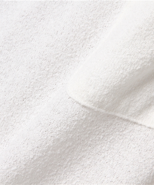 FACTOTUM（ファクトタム）の「【VALLIS】ブークレ天竺クルーネックS/S（Tシャツ/カットソー・メンズ・ホワイト・48）」の8枚目の写真