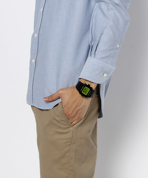 CIAOPANIC（チャオパニック）の「【CASIO】G-SHOCK MINI（アナログ腕時計・メンズ・ブラック×グリーン・FREE）」の3枚目の写真