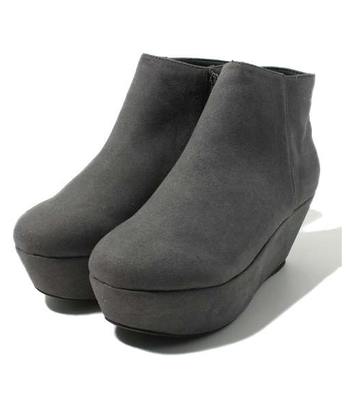 Kastane（カスタネ）の「ショートブーツ（ブーツ・レディース・グレー/ブラック/ベージュ・36/37/38）」の3枚目の写真