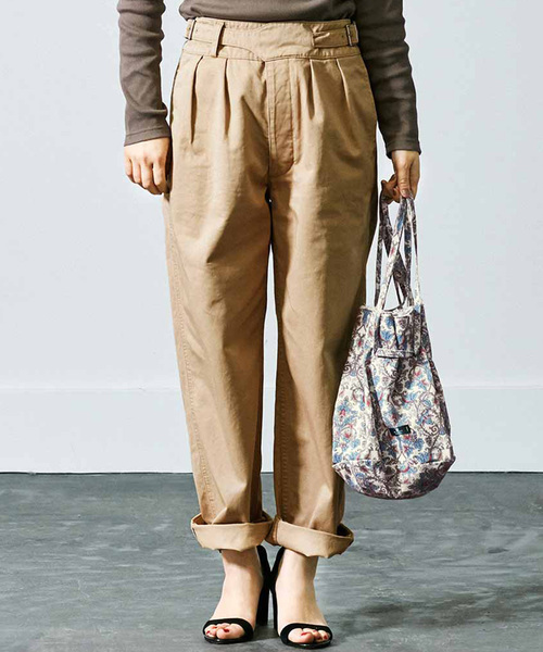 MEDE19F（メデジュウキュウ）の「MEDE19F　グルカパンツ（その他パンツ・レディース・ベージュ/カーキ・70/61/64/67）」の11枚目の写真