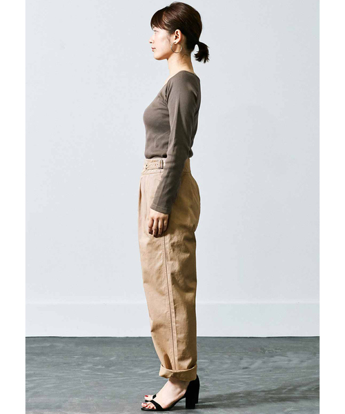 MEDE19F（メデジュウキュウ）の「MEDE19F　グルカパンツ（その他パンツ・レディース・ベージュ/カーキ・70/61/64/67）」の17枚目の写真