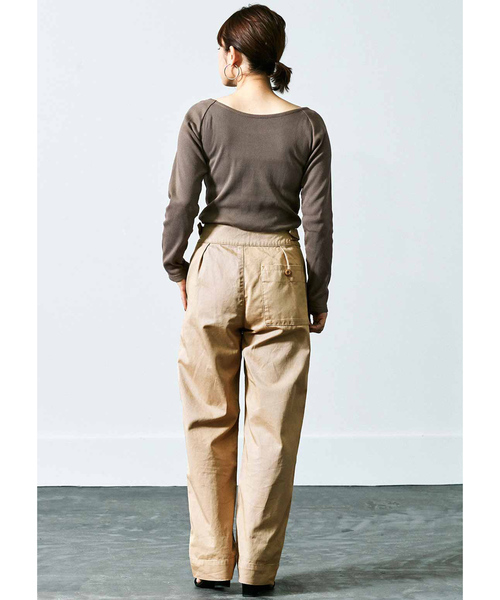 MEDE19F（メデジュウキュウ）の「MEDE19F　グルカパンツ（その他パンツ・レディース・ベージュ/カーキ・70/61/64/67）」の21枚目の写真