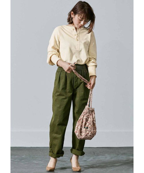 MEDE19F（メデジュウキュウ）の「MEDE19F　グルカパンツ（その他パンツ・レディース・ベージュ/カーキ・70/61/64/67）」の4枚目の写真