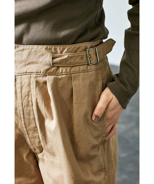 MEDE19F（メデジュウキュウ）の「MEDE19F　グルカパンツ（その他パンツ・レディース・ベージュ/カーキ・70/61/64/67）」の9枚目の写真