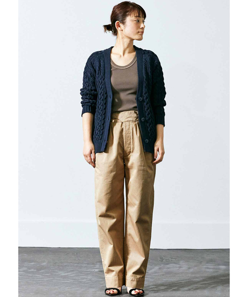 MEDE19F（メデジュウキュウ）の「MEDE19F　グルカパンツ（その他パンツ・レディース・ベージュ/カーキ・70/61/64/67）」の5枚目の写真