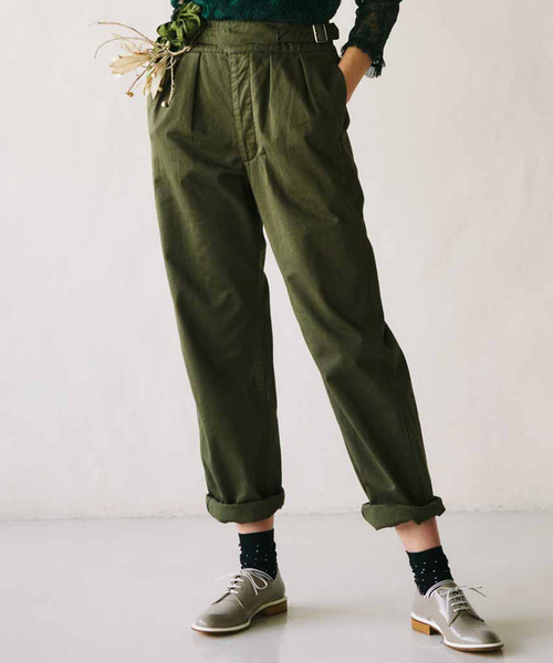 MEDE19F（メデジュウキュウ）の「MEDE19F　グルカパンツ（その他パンツ・レディース・ベージュ/カーキ・70/61/64/67）」の3枚目の写真