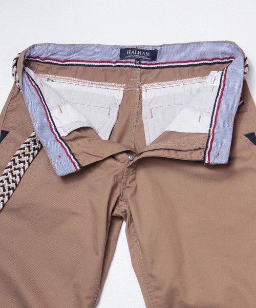 おしゃれスタ(オシャレスタ)の「ベルト付きクロップドパンツ(IR)(その他パンツ・メンズ・ブラック/オフホワイト/ベージュ/ネイビー・L/M/XL)」の13枚目の写真
