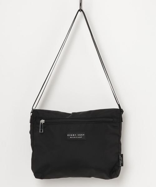 natural couture（ナチュラルクチュール）の「ラバー付きサコッシュ（ショルダーバッグ・レディース・ブラック/パープル/クリア/ブラック系その他・FREE）」の8枚目の写真