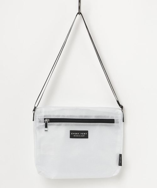 natural couture（ナチュラルクチュール）の「ラバー付きサコッシュ（ショルダーバッグ・レディース・ブラック/パープル/クリア/ブラック系その他・FREE）」の11枚目の写真