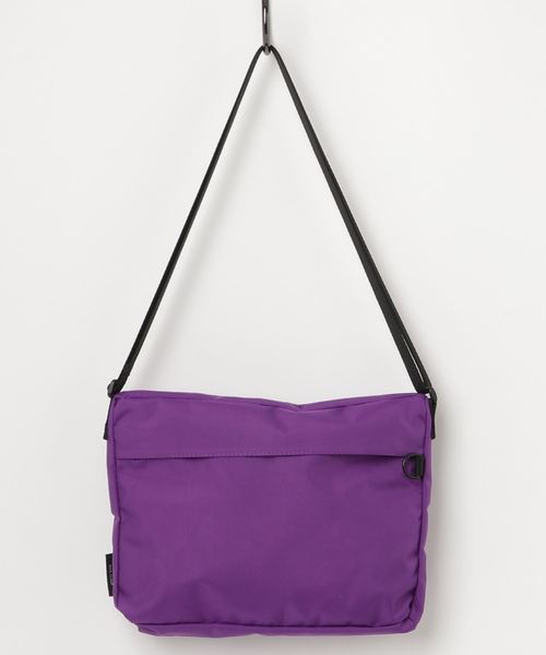 natural couture（ナチュラルクチュール）の「ラバー付きサコッシュ（ショルダーバッグ・レディース・ブラック/パープル/クリア/ブラック系その他・FREE）」の5枚目の写真