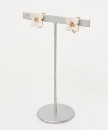 【irodori】小さい花のearring（白）