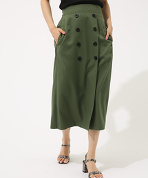 AZUL by moussy | ツイルトレンチSK(スカート)
