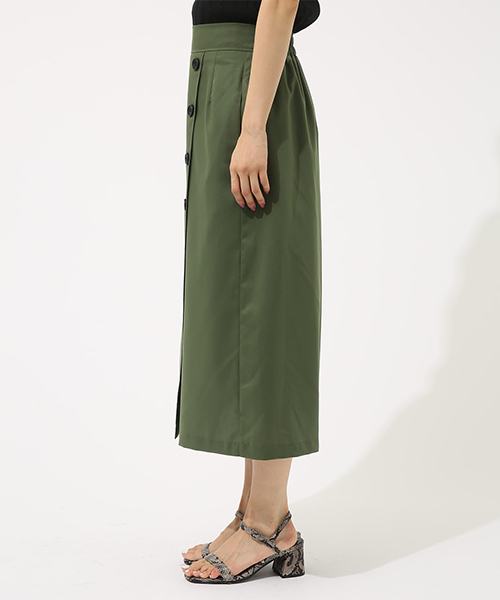 AZUL by moussy（アズールバイマウジー）の「ツイルトレンチSK（スカート・レディース・カーキ/ベージュ/イエロー系その他・MEDIUM/SMALL）」の15枚目の写真