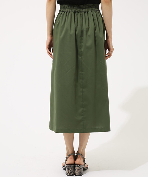 AZUL by moussy（アズールバイマウジー）の「ツイルトレンチSK（スカート・レディース・カーキ/ベージュ/イエロー系その他・MEDIUM/SMALL）」の14枚目の写真