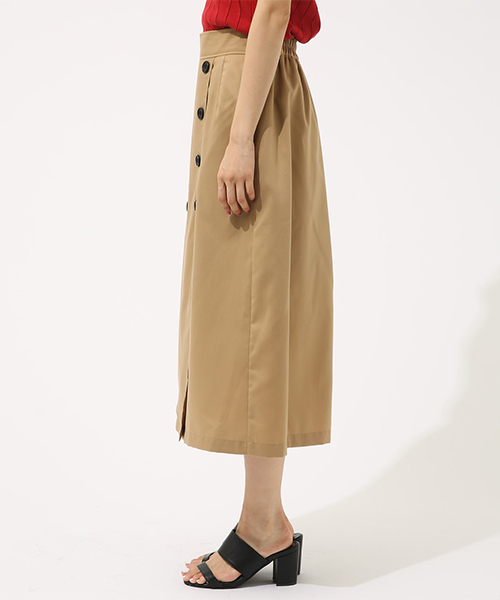 AZUL by moussy（アズールバイマウジー）の「ツイルトレンチSK（スカート・レディース・カーキ/ベージュ/イエロー系その他・MEDIUM/SMALL）」の7枚目の写真