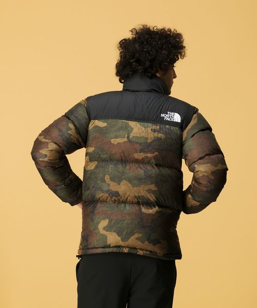 THE NORTH FACE（ザノースフェイス）の「ザ・ノース・フェイス メンズ ヘリテージダウンジャケット / ノベルティーヌプシジャケット（ダウンジャケット/コート・メンズ・ミックスグレー/ウッドランド・SMALL/MEDIUM/LARGE/X-LARGE）」の4枚目の写真