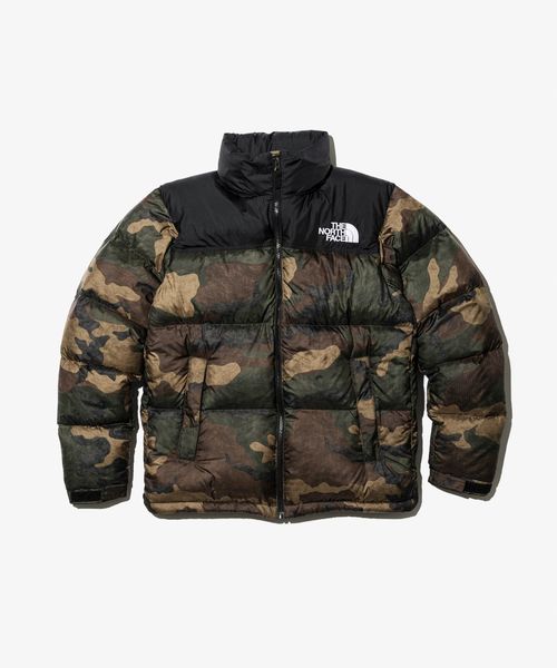 ザノースフェイス ノーベルティヌープダウンジャケットペイズリー柄　150cm ザノースフェイス ノーベルティヌープダウンジャケットペイズリー柄 150cm