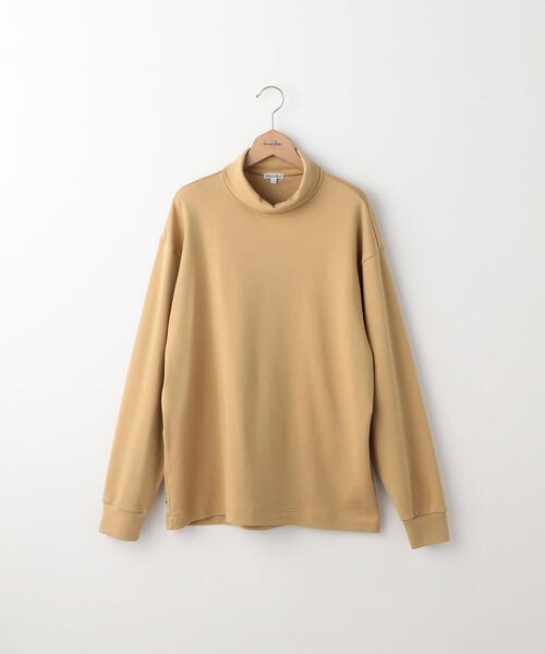 Steven Alan（スティーブンアラン）の「＜Steven Alan＞SMOOTH LOOSE TURTLE NECK LONG SLEEVE/カットソー ◆（Tシャツ/カットソー・メンズ・ホワイト/ブラック/ベージュ・SMALL/MEDIUM/X-LARGE/LARGE）」の4枚目の写真