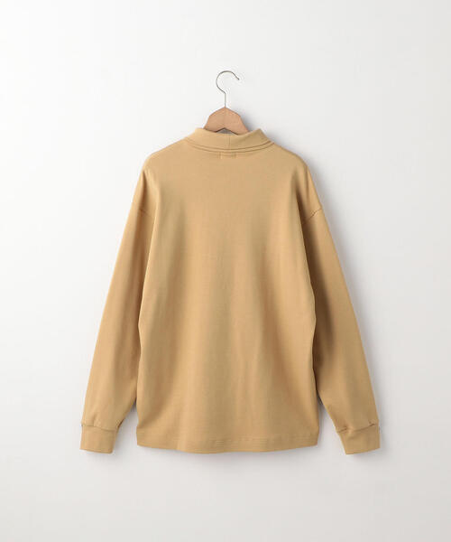Steven Alan（スティーブンアラン）の「＜Steven Alan＞SMOOTH LOOSE TURTLE NECK LONG SLEEVE/カットソー ◆（Tシャツ/カットソー・メンズ・ホワイト/ブラック/ベージュ・SMALL/MEDIUM/X-LARGE/LARGE）」の5枚目の写真