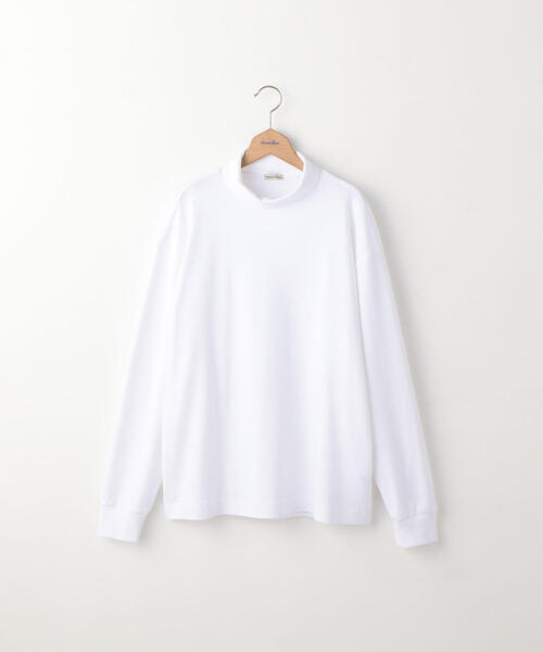 Steven Alan（スティーブンアラン）の「＜Steven Alan＞SMOOTH LOOSE TURTLE NECK LONG SLEEVE/カットソー ◆（Tシャツ/カットソー・メンズ・ホワイト/ブラック/ベージュ・SMALL/MEDIUM/X-LARGE/LARGE）」の6枚目の写真