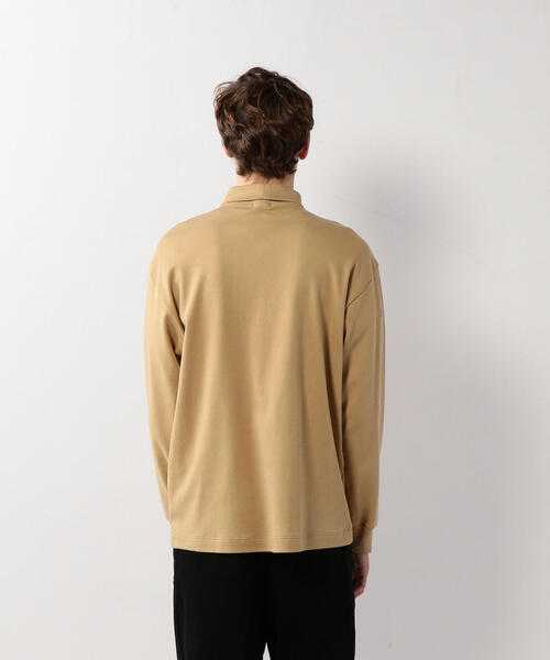 Steven Alan（スティーブンアラン）の「＜Steven Alan＞SMOOTH LOOSE TURTLE NECK LONG SLEEVE/カットソー ◆（Tシャツ/カットソー・メンズ・ホワイト/ブラック/ベージュ・SMALL/MEDIUM/X-LARGE/LARGE）」の8枚目の写真