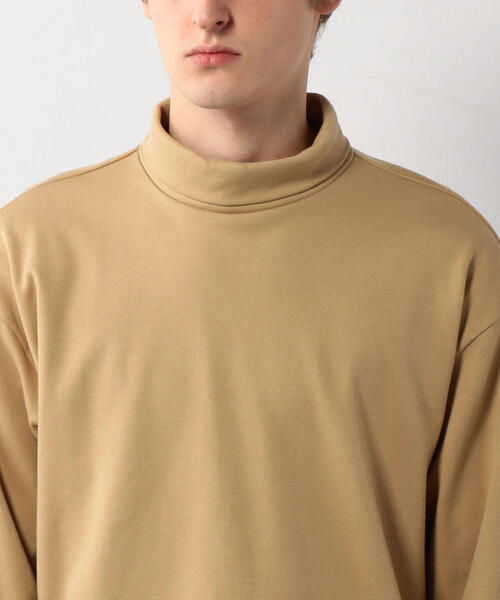 Steven Alan（スティーブンアラン）の「＜Steven Alan＞SMOOTH LOOSE TURTLE NECK LONG SLEEVE/カットソー ◆（Tシャツ/カットソー・メンズ・ホワイト/ブラック/ベージュ・SMALL/MEDIUM/X-LARGE/LARGE）」の11枚目の写真