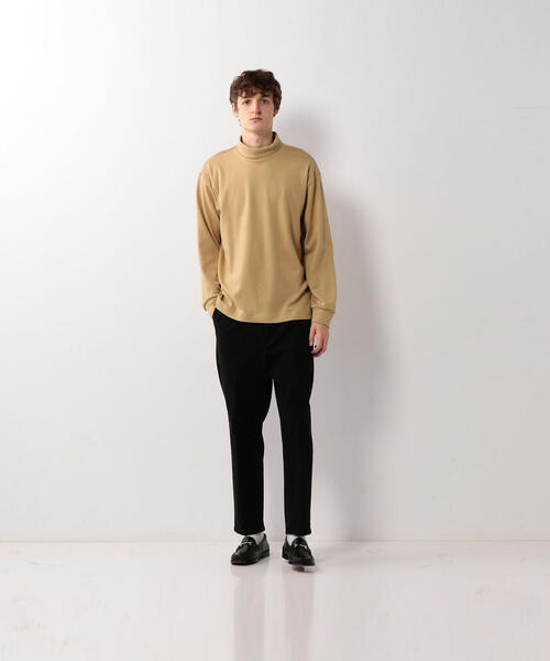 Steven Alan（スティーブンアラン）の「＜Steven Alan＞SMOOTH LOOSE TURTLE NECK LONG SLEEVE/カットソー ◆（Tシャツ/カットソー・メンズ・ホワイト/ブラック/ベージュ・SMALL/MEDIUM/X-LARGE/LARGE）」の14枚目の写真