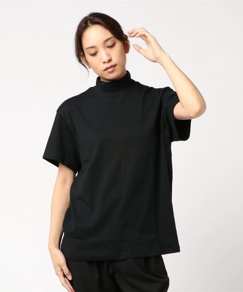 PUNYUS（プニュズ）の「ハイネックTシャツ（Tシャツ/カットソー
