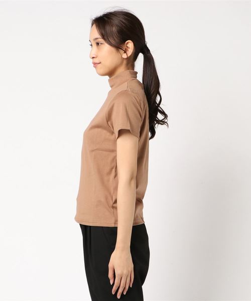 PUNYUS（プニュズ）の「ハイネックTシャツ（Tシャツ/カットソー