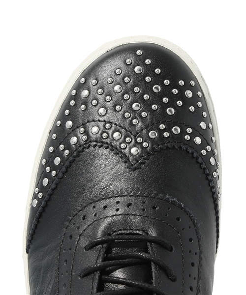 HYSTERIC GLAMOUR（ヒステリックグラマー）の「WING TIP STUDS ハイカットスニーカー（スニーカー・メンズ・ホワイト/レッド/ブルー/ブラック・25.5cm/26.5cm/27.5cm）」の8枚目の写真