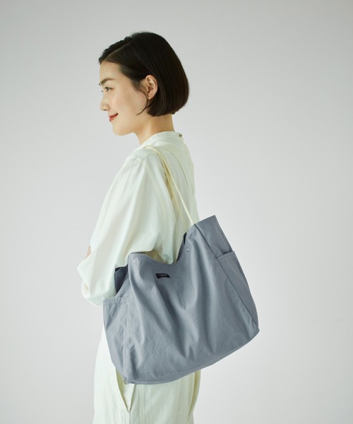 STANDARD SUPPLY（スタンダードサプライ）の「スタンダードサプライ / DAILY デイリー / TOTE M トートM（トートバッグ・レディース・ベージュ/ブラウン/グレー/ライム/イエロー/ダークグレー/ブルーグレー/ライトカーキ/ナチュラル/ライトピンク/ブラック/オリーブ/キャメル・FREE）」の15枚目の写真