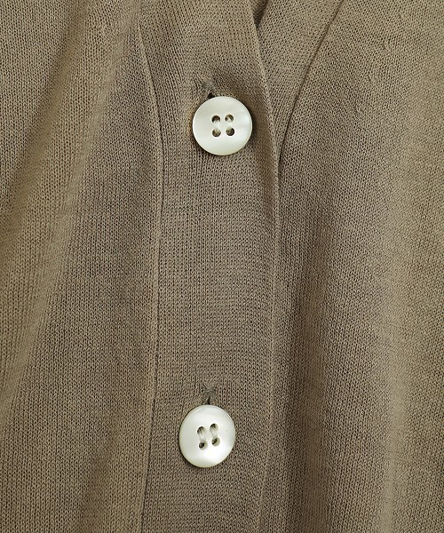 TODAYFUL（トゥデイフル）の「ハイツイストニットカーディガン（カーディガン/ボレロ・レディース・ホワイト/オリーブ/モカ・FREE）」の11枚目の写真