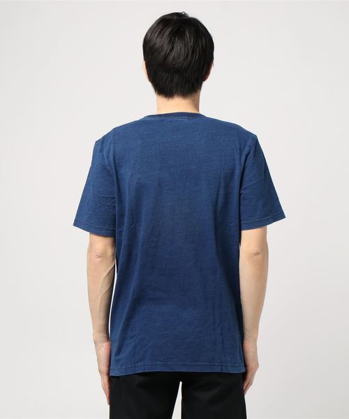 Calvin Klein Jeans（カルヴァンクラインジーンズ）の「インディゴ Tシャツ（Tシャツ/カットソー・メンズ・ブルー・L/M/S/XL）」の3枚目の写真