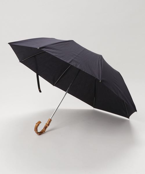 Traditional Weatherwear(トラディショナルウェザーウェア)の「折りたたみ傘 バンブー(折りたたみ傘・レディース・ホワイト/ライトグレー/ネイビー/セージグリーン/ベージュ系その他/グリーン系その他/ブルー系その他/オレンジ系その他/ブルー系その他2・FREE)」の7枚目の写真