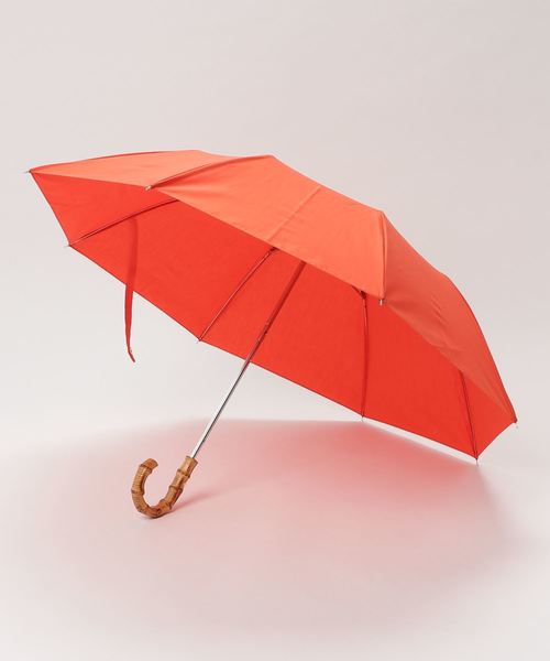 Traditional Weatherwear(トラディショナルウェザーウェア)の「折りたたみ傘 バンブー(折りたたみ傘・レディース・ホワイト/ライトグレー/ネイビー/セージグリーン/ベージュ系その他/グリーン系その他/ブルー系その他/オレンジ系その他/ブルー系その他2・FREE)」の9枚目の写真