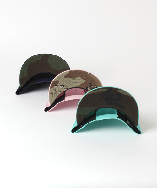 B:MING by BEAMS（ビーミングバイビームス）の「＜KIDS＞NEW ERA / 別注9FIFTY NY（キャップ・キッズ・ネイビー/ライトブルー/ピンク・ONE SIZE）」の12枚目の写真