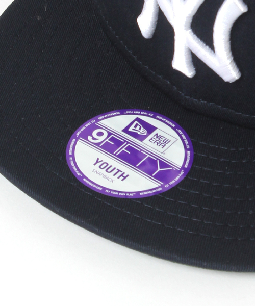 B:MING by BEAMS（ビーミングバイビームス）の「＜KIDS＞NEW ERA / 別注9FIFTY NY（キャップ・キッズ・ネイビー/ライトブルー/ピンク・ONE SIZE）」の14枚目の写真