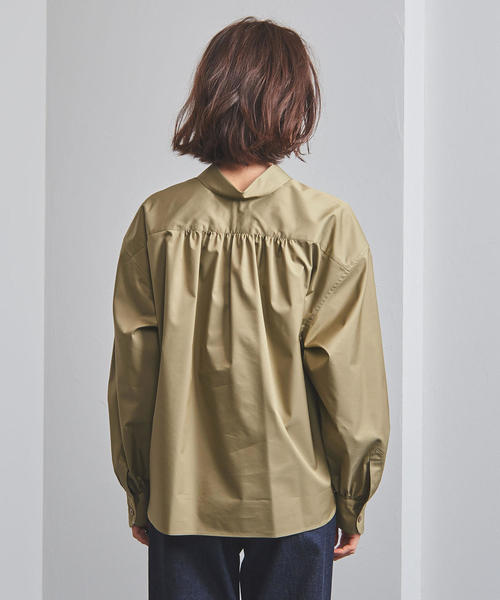HYKE - 美品 つけ襟●HYKE 2way デタッチャブル シャツ ブラウス 白 S相当 HYKE（シャツ/ブラウス(長袖/七分)）のフリマアイテム一覧