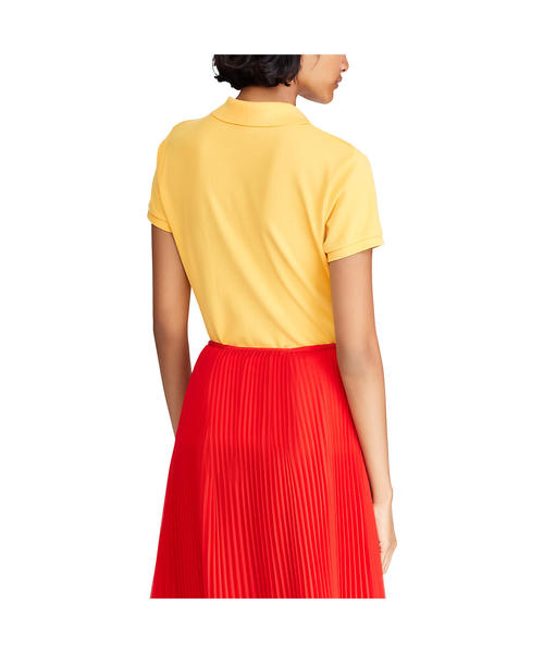POLO RALPH LAUREN（ポロ ラルフ ローレン）の「スリムフィットポロシャツ（ポロシャツ・レディース・イエロー/グリーン/ブルー系9・SMALL/MEDIUM/LARGE/X-LARGE/X-SMALL）」の8枚目の写真