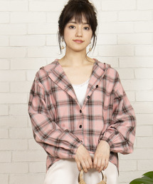 WEGO | WEGO/ルーズフードシャツ(シャツ/ブラウス)