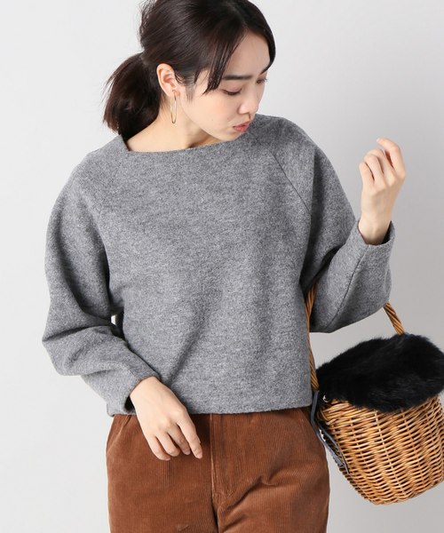 IENA(イエナ)の古着「長袖カットソー(Tシャツ/カットソー)」|グレー
