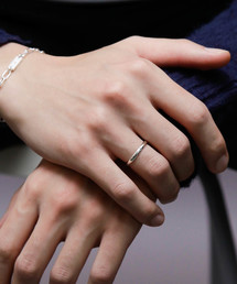 Genri(Q)Genri/ROUND BLACK DIAMOND RING(O)