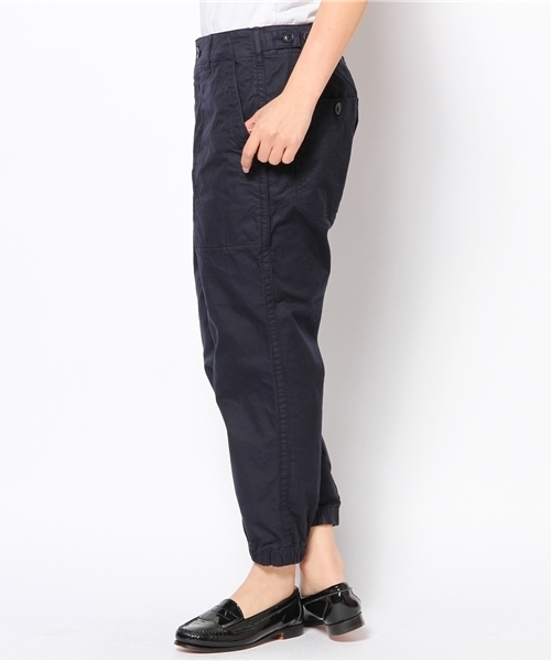 BEAMS BOY（ビームスボーイ）の「Sanca / クロップド ベイカーパンツ（カーゴパンツ・レディース・ベージュ/ネイビー・ONE SIZE）」の3枚目の写真